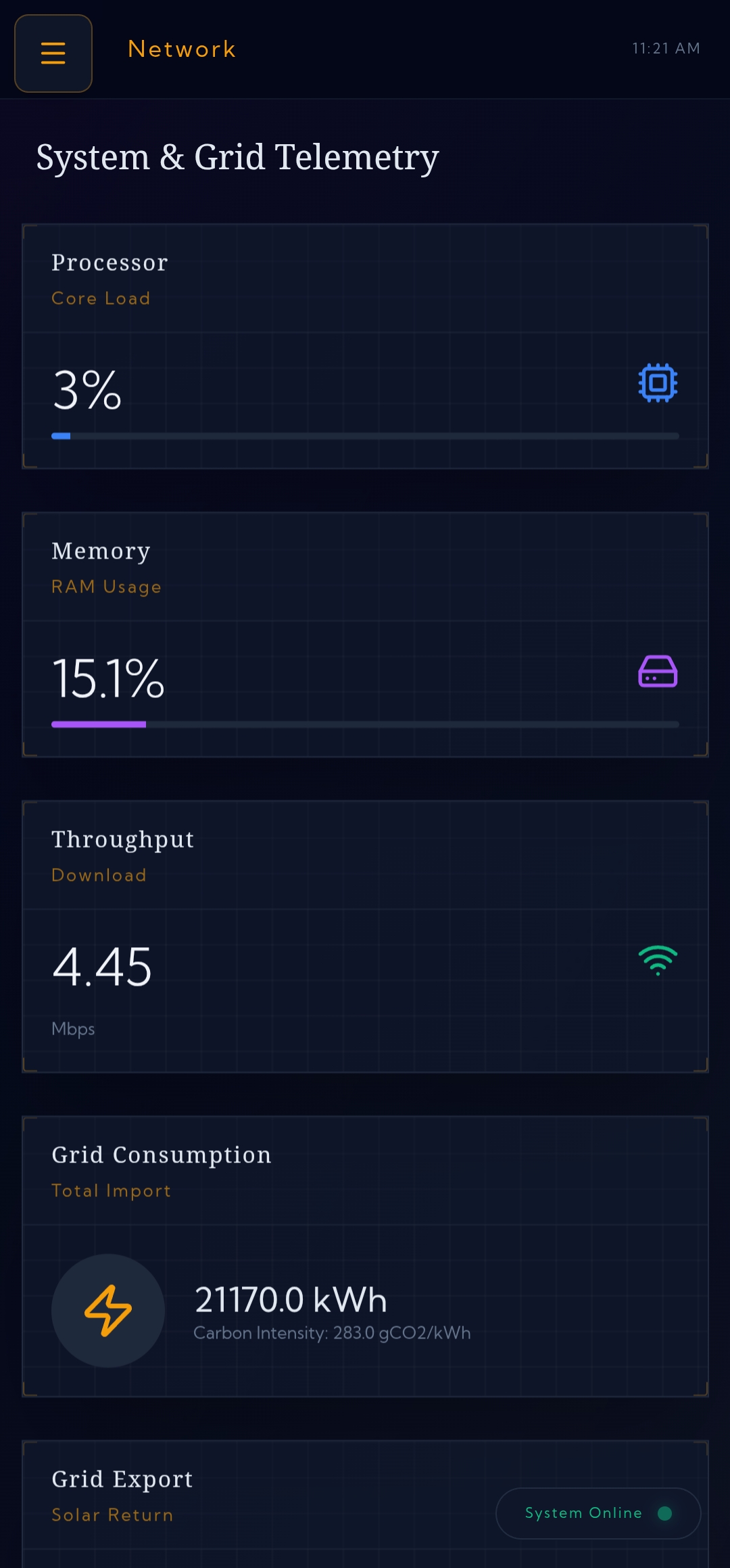 Vœrynth OS Mobile View 8